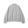 European American Women's Fashion Casual Stand Collar Loose Bomber Jacket Coat