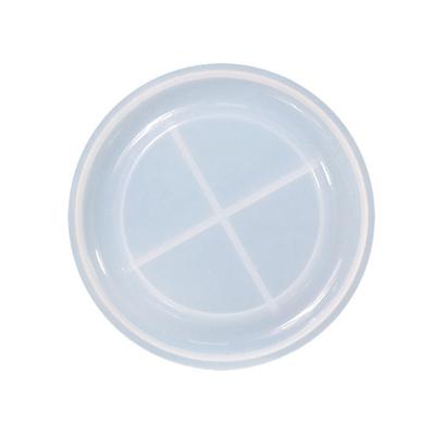 Thick Resin Coaster Molds Art Crafts Cup Mat Mold Round Silicone Molds for Resin Art Gifts Home Decoration