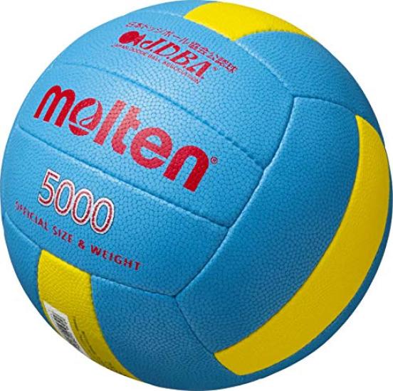 Molten Dodgeball for upper elementary school lightweight 3 certified Dodgeball students, No. ball, ball, 5000, blue, D3C5000-L