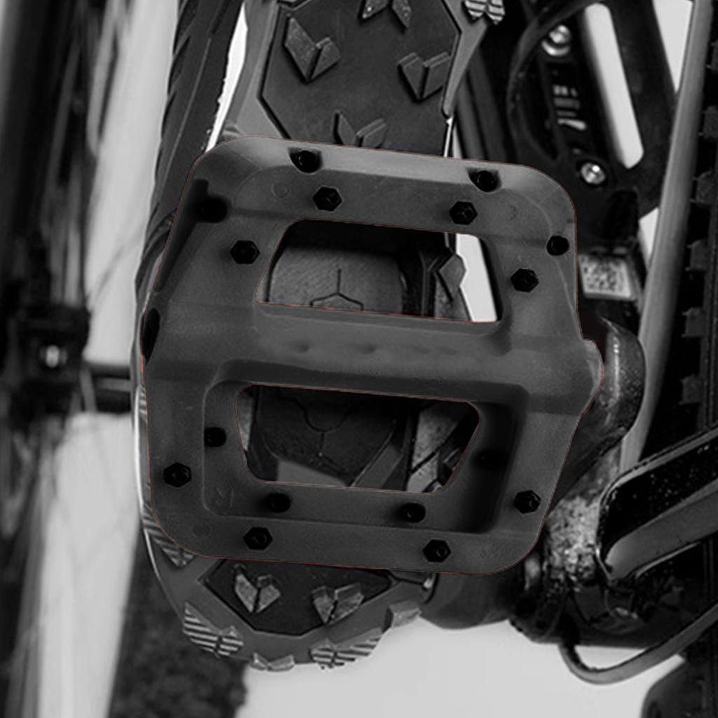 1 Paar Fahrradpedale 916in Verbreitert Rutschfest Einfache Installation Nylonfaser Mountainbike-Pedal für