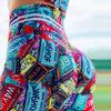 New Arrival Women's Yoga Trousers Digital Print High-Stretch Slim-Fit Sports Fitness Long Trousers