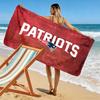Patriots Print Beach Towel, Large Soft Quick Dry Towel for Beach Camping Swimming