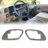 1 Pair Interior Door Handle Trim Bezel 15708079 Left Right Replacement For C1500 C2500 C3500 K1500  00 K3500