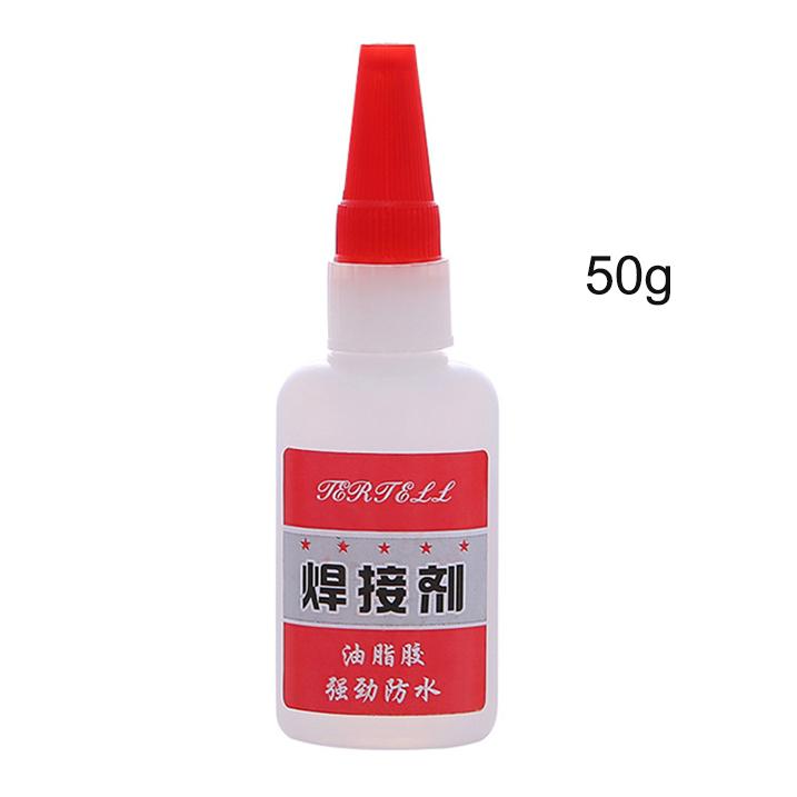 1/2 Stück Sekundenkleber, starker Klebstoff, Sekundenkleber, schnelltrocknender Cyanacrylat-Kleber für Holz, Gummi, Leder, Kunststoff, Metall, Strass-Schmuck, Heimwerkerarbeiten