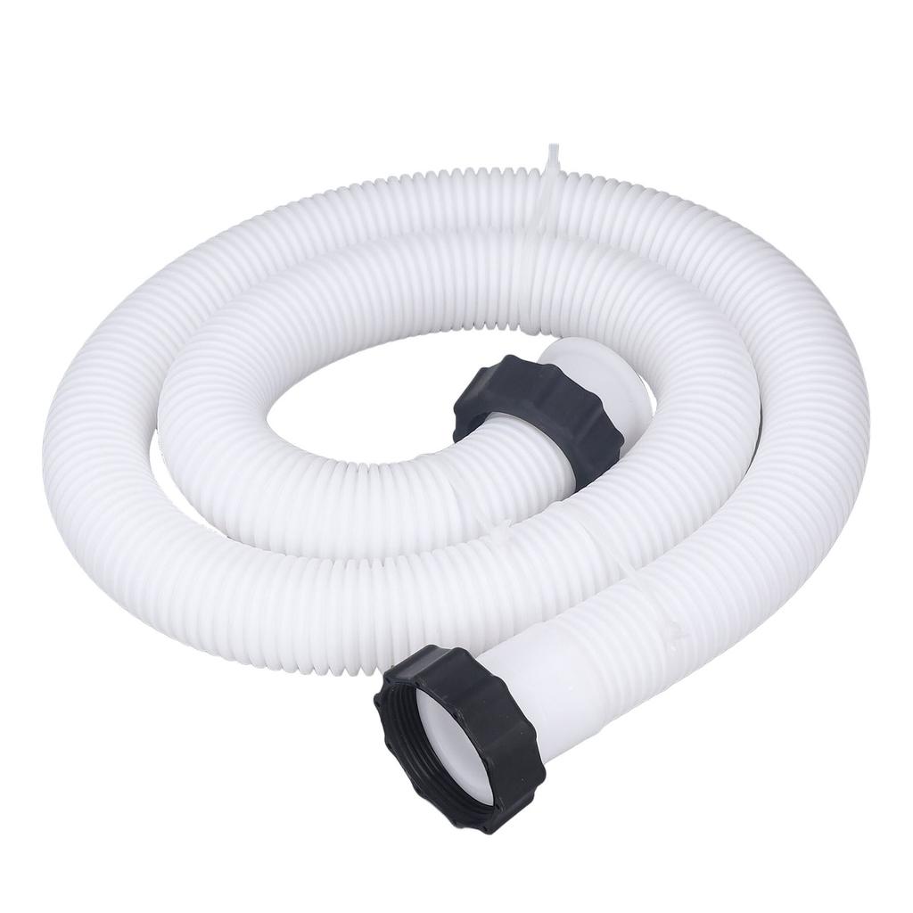 Pool Pump Replacement Hose for 1.5in Diameter Replacement Pool Hose for Above Ground Pools White