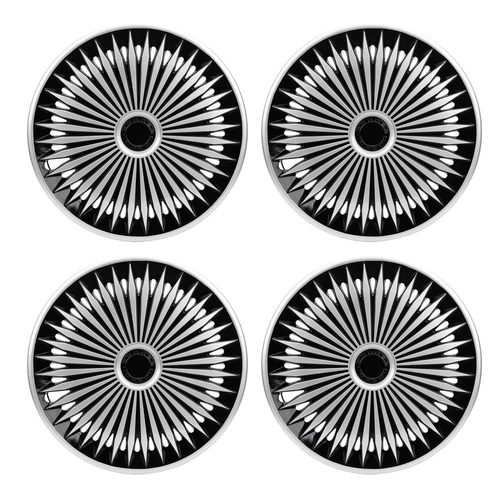 4PCS Wheel Rim Covers 17 Inch ABS Stylish Automotive Car Wheel Hub Cap Replacement for Toyota Tundra Tacoma