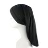 Long Tail Hair Wrap Cap for Men Soft Polyester Head Wrap Quick Drying Towel Turban Hat for Dreadlocks Various Hairstyles
