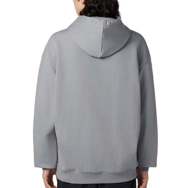 New Balance Sweatshirts Men's Gray Hooded Moderate Regular 5CD37221-DKG