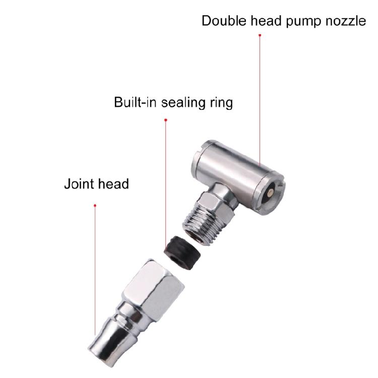 Car Pump Auto Repair Tool Valves Clip Air Pumps Chuck Clip Car Truck Tyre Tire Inflator Valves Connector