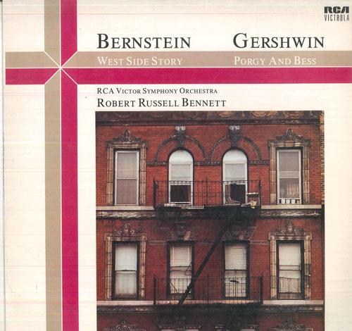 LP Record ROBERT RUSSELL BENNETT, RCA VICTOR  - Gershwin - Bennett A Symphonic Pict VL84505 RCA VICTROLA US Classical Used