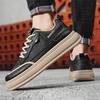 Warrior Casual Commuting Fashion Simple Trendy Versatile Lightweight Durable Non-Slip Low-Top Lifestyle Shoes Men sneakers Black WXP(WZ)-239501