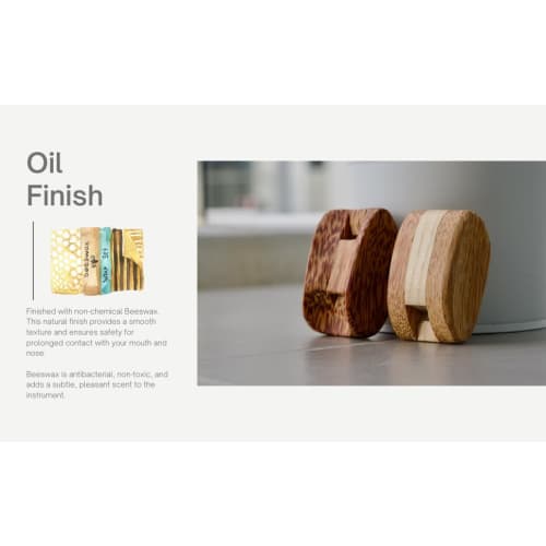 Semi-Professional | Wooden Nose Flute (Whistle) | Beeswax Finish | Easy To Play for Intermediate Players | 3-Octave Range | Clear High Notes