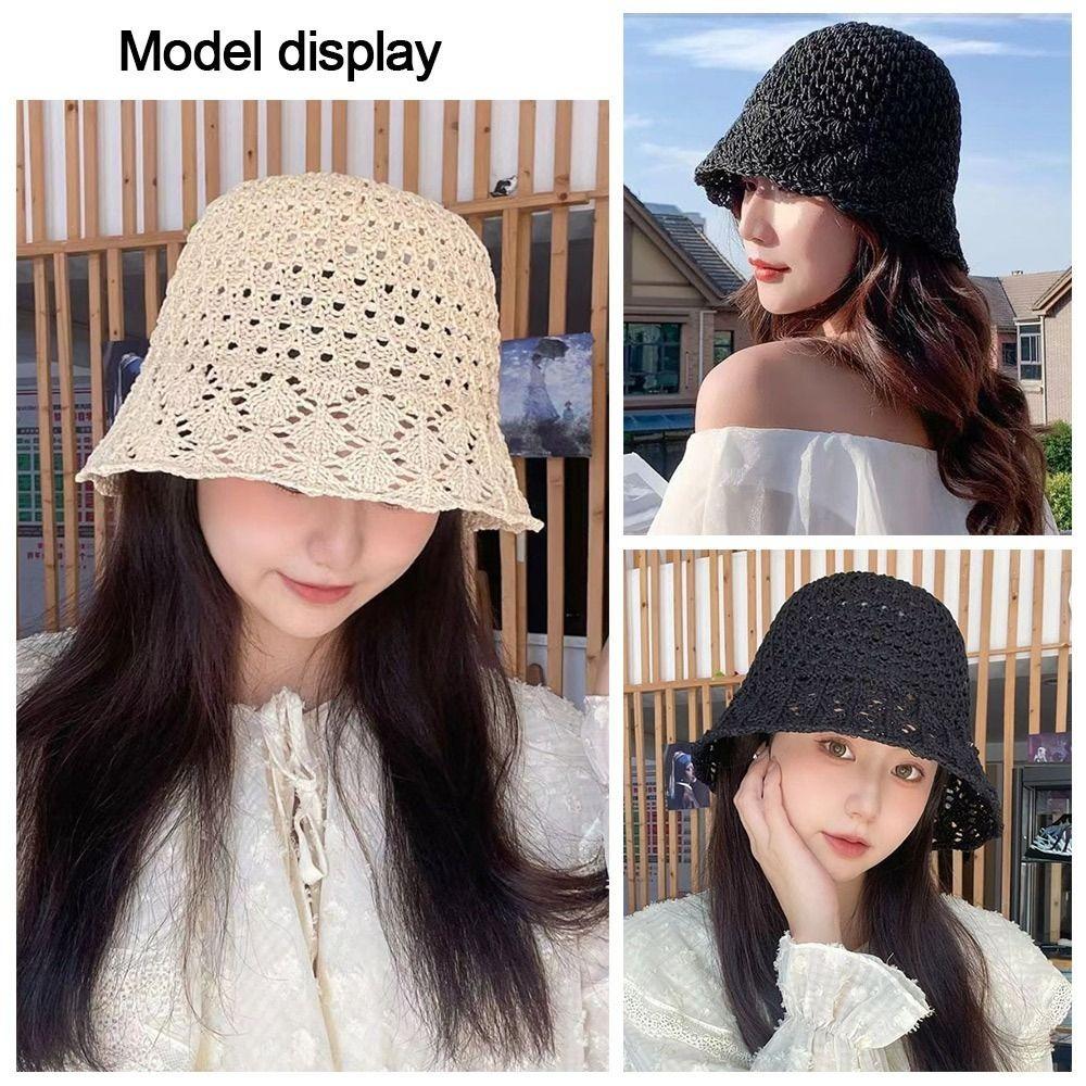 

Fold Sun Visor Cap Wide Brim Sun Cap Portable Beach Cap for Outdoor Summer чорний