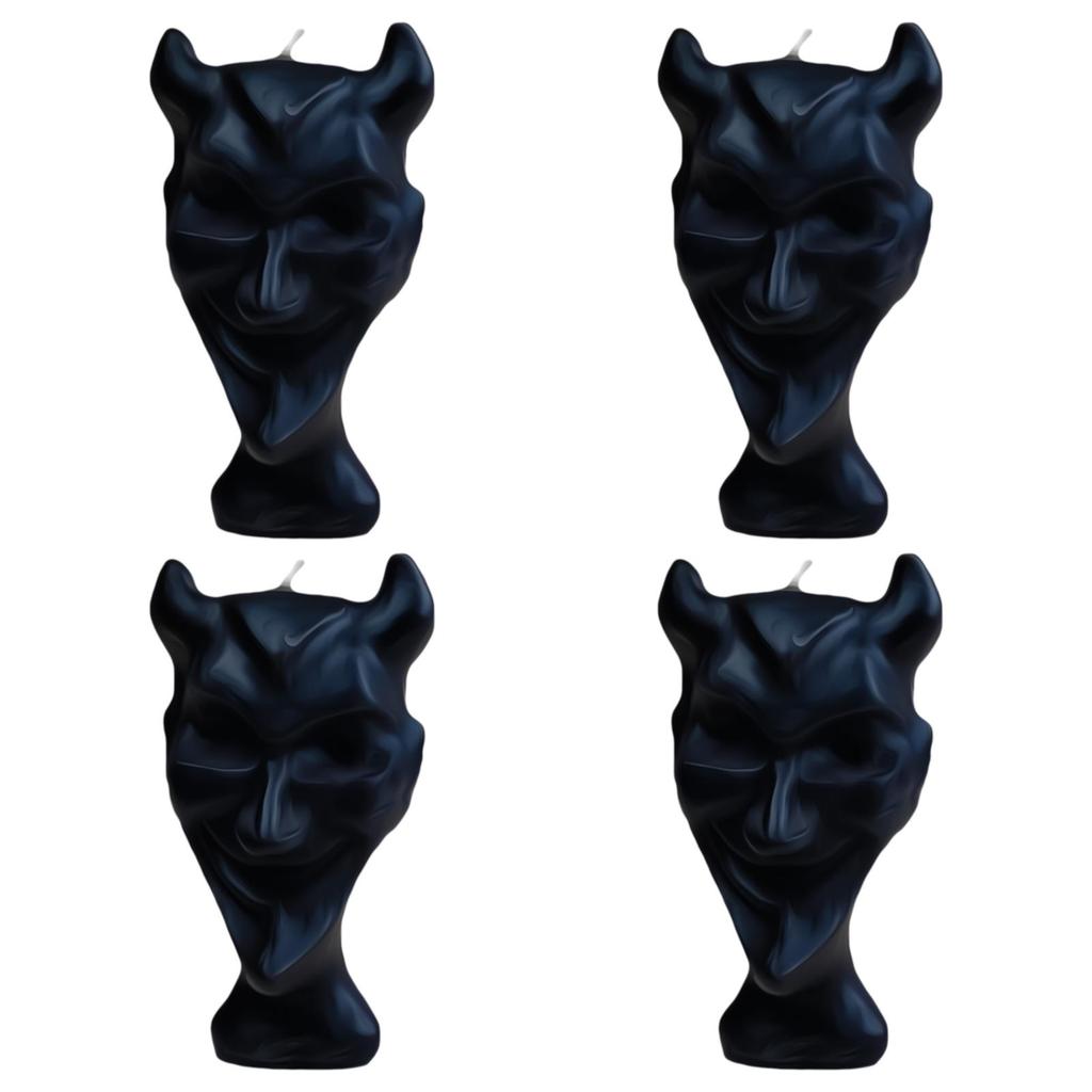 Devil Figure Candle Hecate Jyotish Mystic Mall Decorative Soy Blend Wax Candle