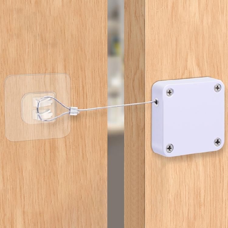Sliding Door Bedroom Door Automatic Return Door Closers Pull Rope Door Closers Household Door Closers Easy to Use