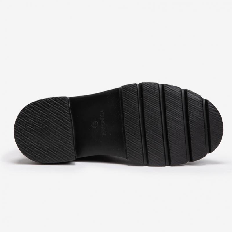 Young Age Women Half Boots Black