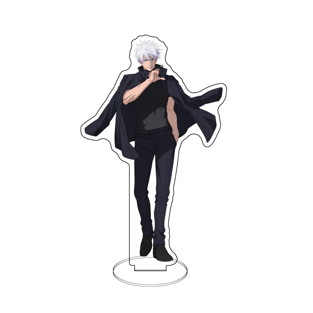 15cm Jujutsu Kaisen Acrylic Medium Stand Itadori Yuji Satoru Gojo Figure Ornaments Homo Creative Boys Gifts Toys Doll
