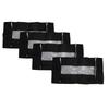 4PCS Under Bed Storage Box 90L Non Woven Foldable Underbed Storage Containers with Clear PVC Window for Clothes
