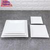 Qianxing Pure White Ceramic Square Plate