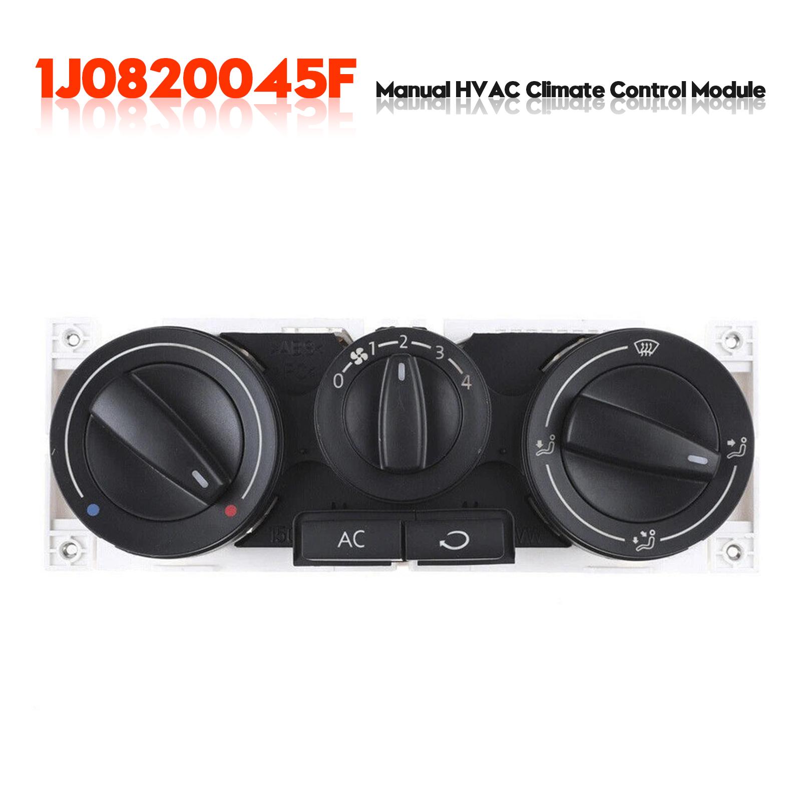 

Ручной модуль управления климатом HVAC 1J0820045F 599-152 для VW Golf Jetta Beetle