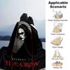1pc Brandon Lee Crow Throw Blanket Soft Flannel, Cozy All Season Polyester Perfect for Home, Office