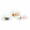 Sunnap Small Square Tasting Plates, 100 Pieces [Small Plates, Tasting Plates, Square Plates, Hors D'oeuvres, Sample Plates, TST-KS]