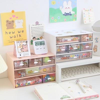 Nützlicher Multifunktions-Desktop-Büro-Schul-Aufbewahrungskoffer Praktische Weit verbreitete Organizer-Box