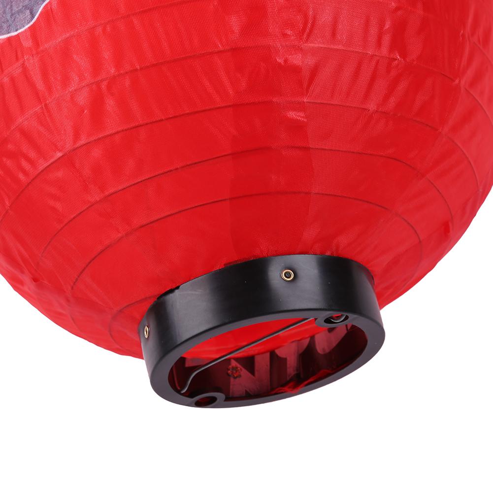 10in/25cm Spray Painting Lantern Fabric Cloth Japanese Style Sushi Restaurant Decor Party Supplies Hanging Decorative Lantern