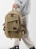 Men's Large Capacity Travel Backpack, Multi-Compartment Design, Adjustable Shoulder Straps, Versatile for Business & Commuting
