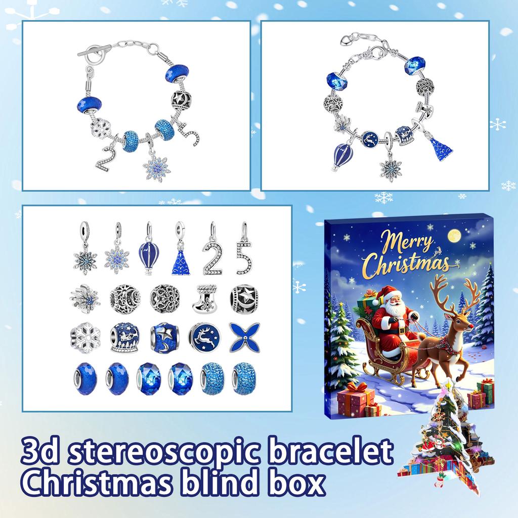 3D Flugzeug Box Kommt Weihnachtstag Armband