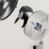 Pedestal Floor Fan,USB Rechargeable Oscillating Standing Fan,Airs Circulation Fan,3 Speeds Adjustable Air Cooler,for Summer Use