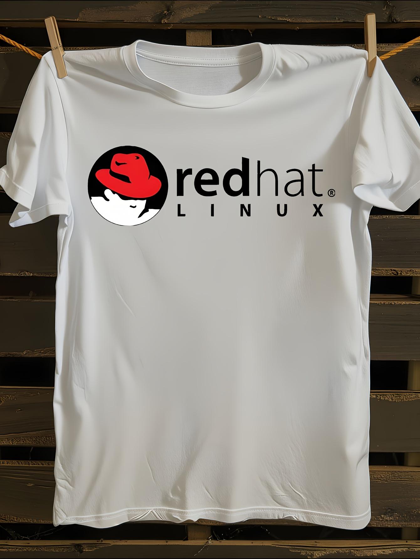 Red Hat Linux Logo T-shirt XXXXL