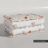 Large Capacity Household Clothes Organizer Dustproof Waterproof Transparent Quilt Bag New Printed Three-Dimensional Storage Bag