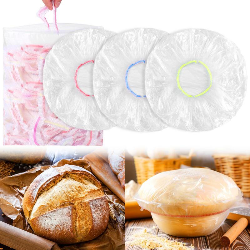 Coperture per Ciotole da Pane Coperture per la Cottura del Pane a Lievitazione Naturale Copertura Alimentare Multiuso Sacchetti Conservazione Copertura Avvolgente Estensibile Per Panetteria Casa
