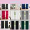 Polyester Window Drapes With Printed Pattern For Home Office Decor