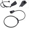 Fuel Tank Cap Rope Rubber Vehicle Accessories Black