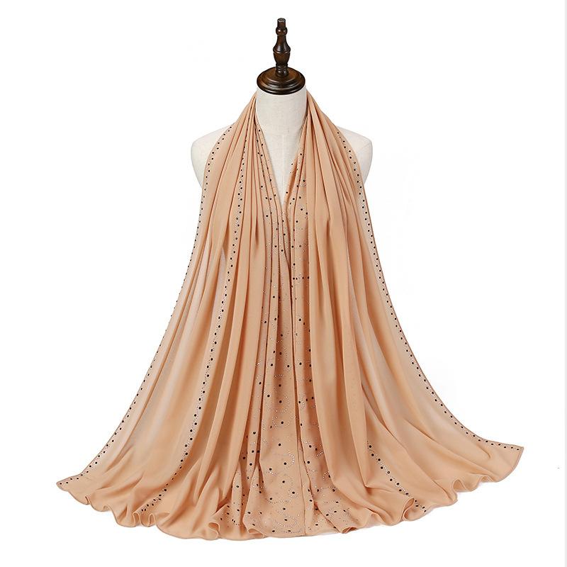 New Summer Luxury Elegant Women Silk Scarf Beach Wrap Shawl Chiffon Sparkly Sunscreen Bandana Hijab Mujer Scarve Pareo Foulard