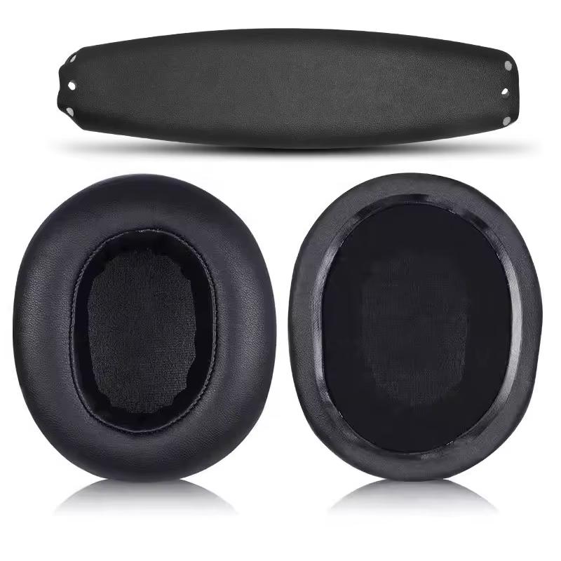 Replacement Ear Pads Cushions Compatible With MDR-DS7500 RF7500 Wireless Surround Headphones Softer Protein Leather
