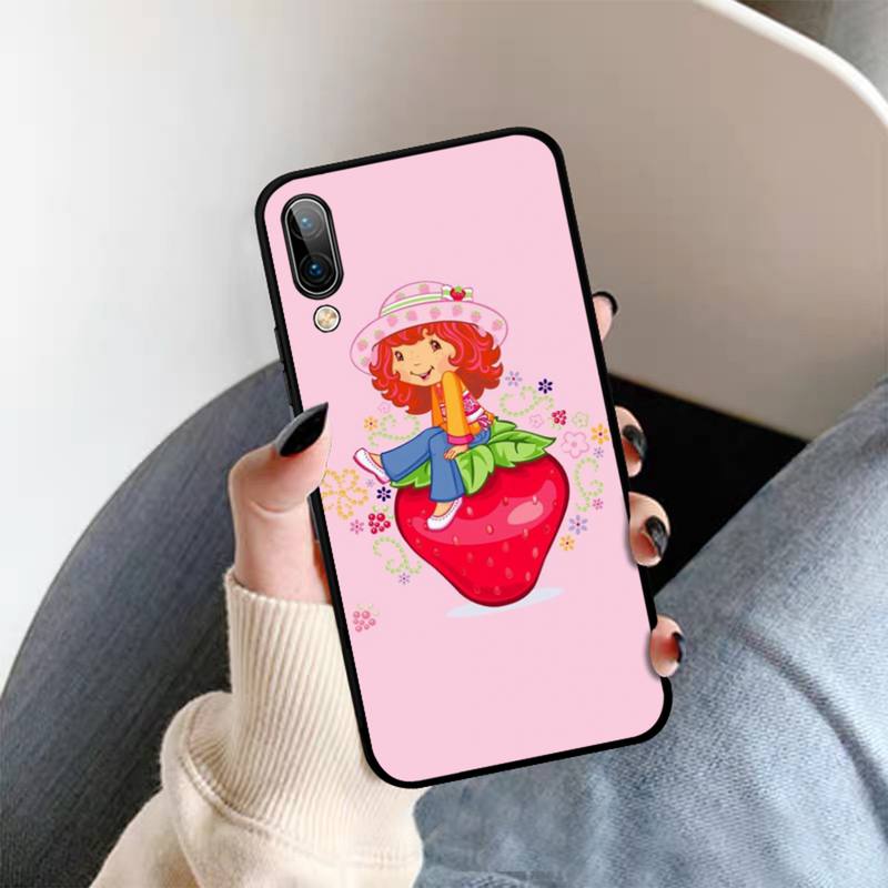 Carcasa de telefon Strawberry Shortcake Girl pentru OPPO A9 A7 A3S A1K F5 Reno 2 Z Realme 6 5 Pro C3 Vivo Y91C Y51 Y31 Y19 Y17 Y11 V17