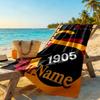Galatasaray Customized Name Beach Towel Soft Durable Quick-Dry Portable for SwimmingBeachCamping Travel Beach AccessoriesGym