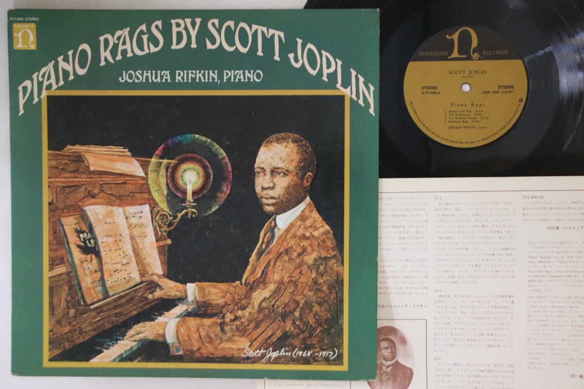 

LP Record JOSHUA RIFKIN(PIANO) - Piano Rags By Scott Joplin Vol.1 G5003H NONESUCH 1970 Japan Jazz Used
