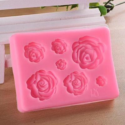 Rose Blume Silikon Form Kuchen Dekorieren Werkzeug Candy Ton Schokolade Fondant