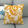 European Floral Gold Black Blue Linen Cushion Covers Modern Nordic Geometric Decorative Pillows Cover Couch Pillows Boho Decor