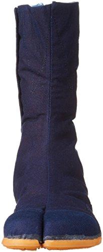K-WORK K-Guard Indigo-Dyed Tabi Socks, 10-Piece Kohaze Tabi with Toe Cap, KGA10-AI-270, Men's Indigo, JP, Size 25.0 (25cm)