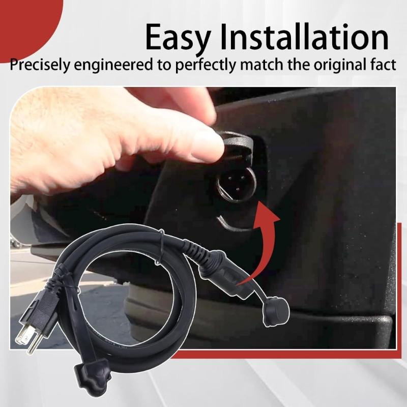 High Performances Engine Heater Cable For 2019 To 2024 Truck Models Boosting Cold Start Capability To Minimize Engine Wear