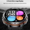2025 NEW Outdoor Military GPS Smartwatch Men 1.73"HD Screen Compass 1000MAH Heart Rate BT Call 10M Waterproof Watch for HUAWEI