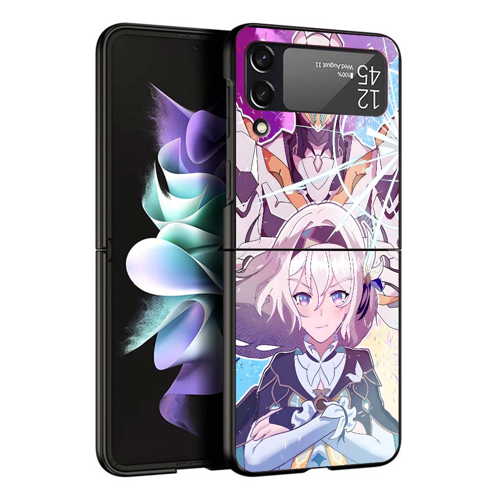 Honkai Star Rail Firefly Phone Case For Samsung Galaxy Z Flip7 Flip6 5G Flip5 Flip4 Flip3 ZFlip 7 6 3 4 5 Shockproof Back Cover
