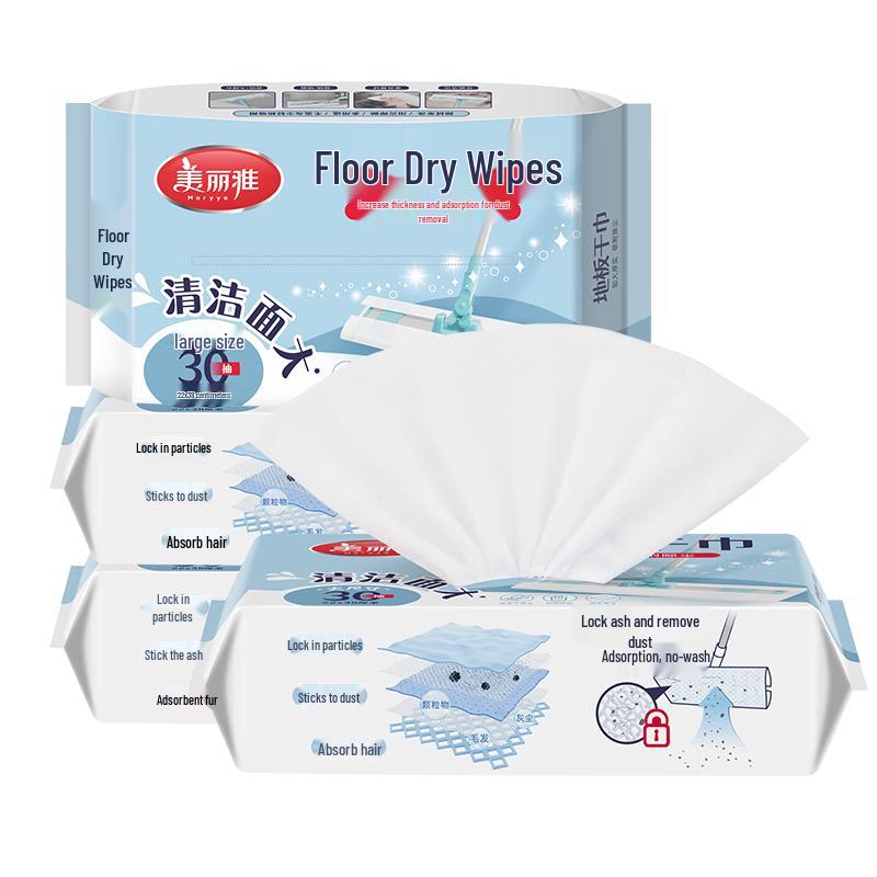 Meiliya Disposable Cleaning Wipes & Mini Mop