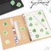 500Pcs/Roll Lucky Clover Kids Rewards Stickers - DIY Scrapbooks Album Decor Sealing Label Decals