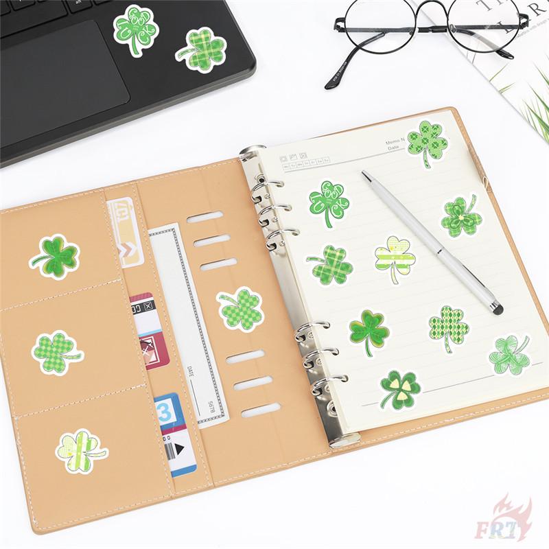 500Pcs/Roll Lucky Clover Kids Rewards Stickers - DIY Scrapbooks Album Decor Sealing Label Decals